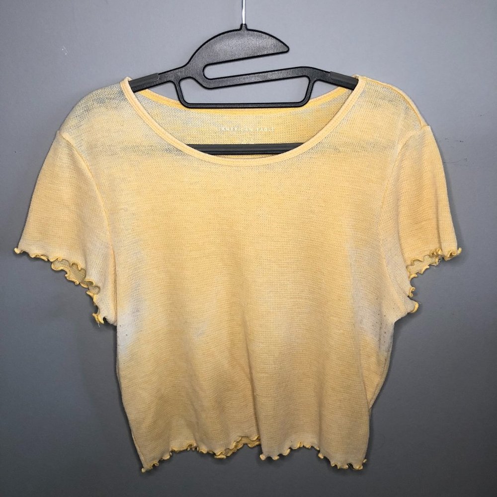 Casual Yellow Top